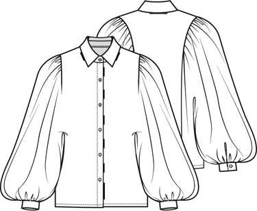 Knipmode 2309-14 blouse