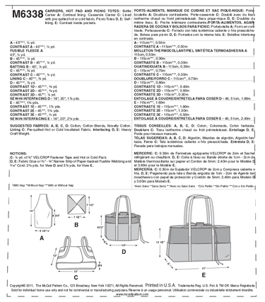 McCall's - M6338
