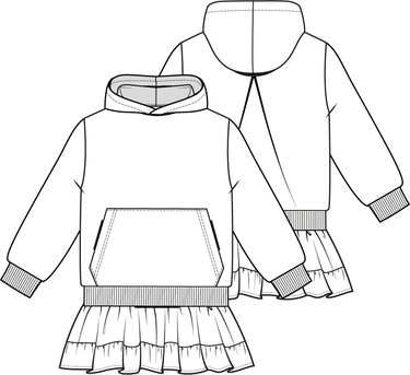 KNIPkids 2304-10 jurk