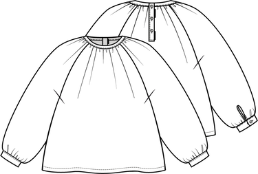KNIPkids 2304-14 blouse