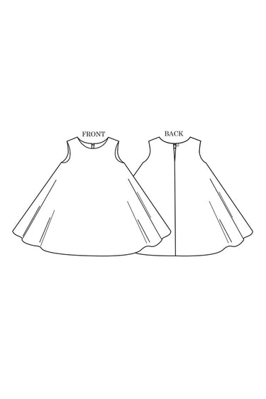 Merchant & Mills - Trapezette jurkje