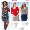 Burda - 6716 jurk en shirt