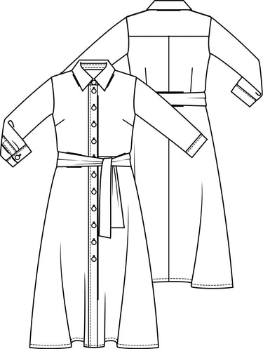 Knipmode 1802-19 jurk Saar