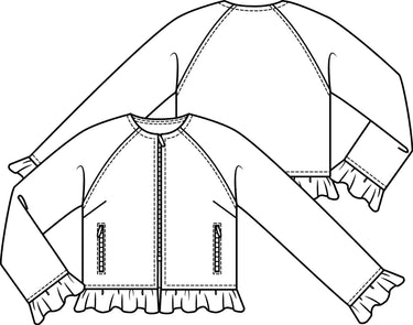 Knipmode 1803-22 jasje