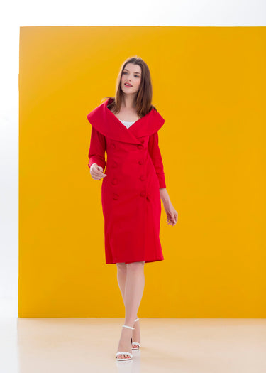 Knipmode 1804-06 jurk