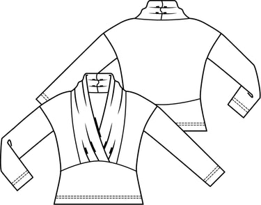 Knipmode 1804-19 top