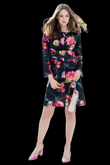 Knipmode 1808-05 jurk