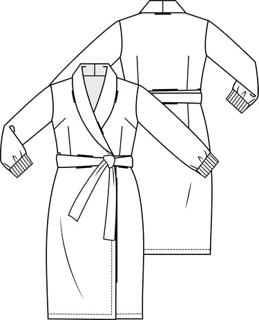 Knipmode 1812-10 jurk