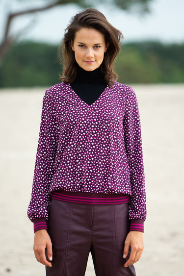 Knipmode 1812-17 top