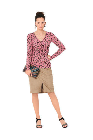 Burda - 6113 top en jurk