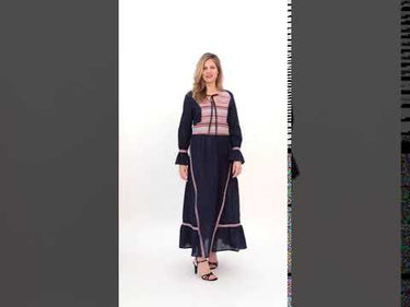 Knipmode 2104-20 maxi-jurk