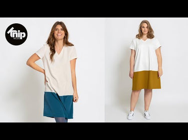 Knipmode 2102-02 jurk