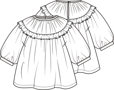KNIPkids 2301-20 blouse