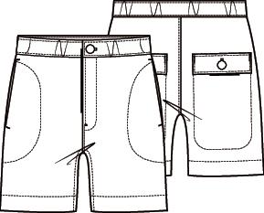 KNIPkids 2103-15 short