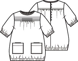 KNIPkids 2005-01 jurk