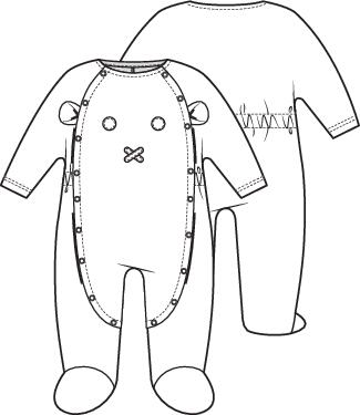 KNIPkids 2105-01 babypakje