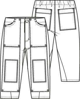 KNIPkids 2105-09 broek