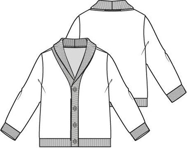 KNIPkids 2106-08 vest mini me