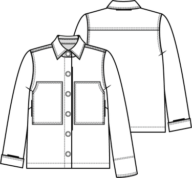 Knipmode 2204-17 jasje