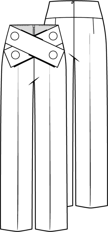 Knipmode 0722 - 10 - Broek Model