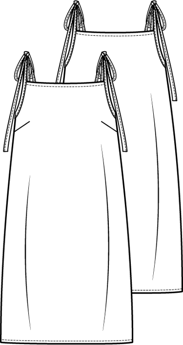 Knipmode 0822 - 17 -  Jurk PDF model