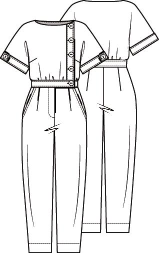 Knipmode 2110-13 jumpsuit