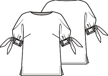 Knipmode 2110-15 top