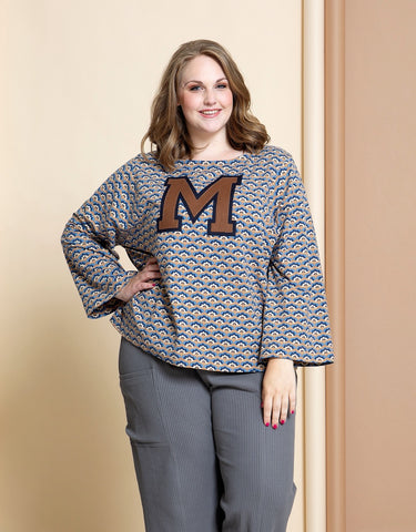 Knipmode 2110-17 sweater