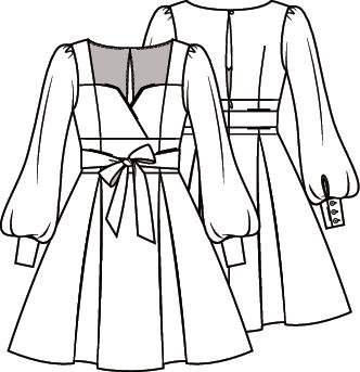 Knipmode 2011-12 jurk