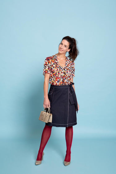 Knipmode 2011-08 blouse