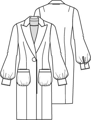 Knipmode 2111-21 blazer