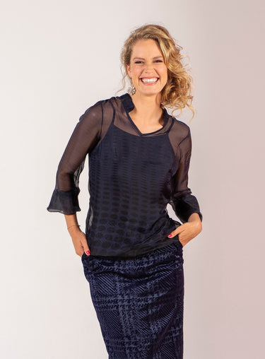 Knipmode 2112-11 top