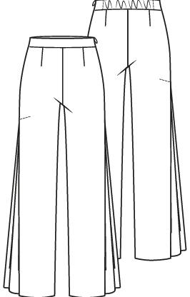Knipmode 2112-08 broek
