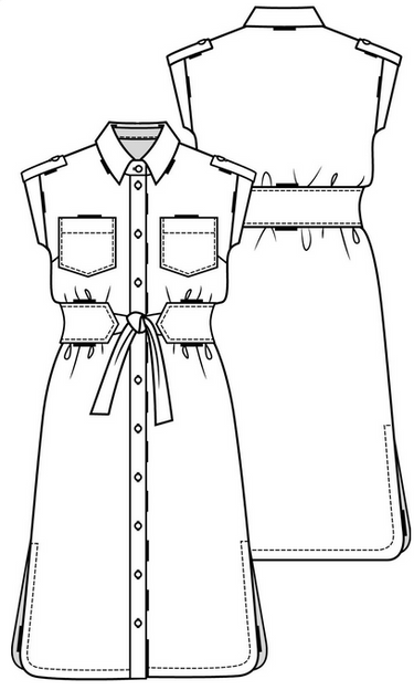 Knipmode 1904-19 jurk