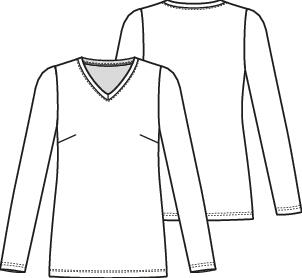 Knipmode 2202-03 t-shirt