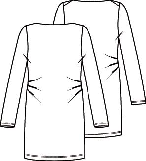 Knipmode 2103-02 jurk