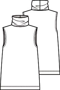 Knipmode 2103-24 top