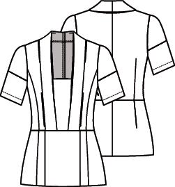 Knipmode 2104-18 top