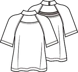 Knipmode 2104-30 t-shirt