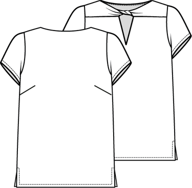 Knipmode 0423 - 04 - Top - Model