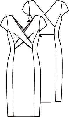 Knipmode 2005-06 jurk