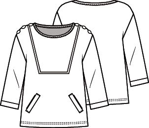 Knipmode 2005-11 t-shirt