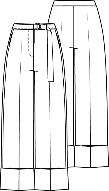 Knipmode 2205-12 broek