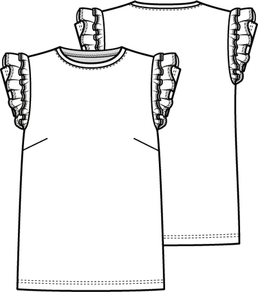 Knipmode 2205-19 t-shirt
