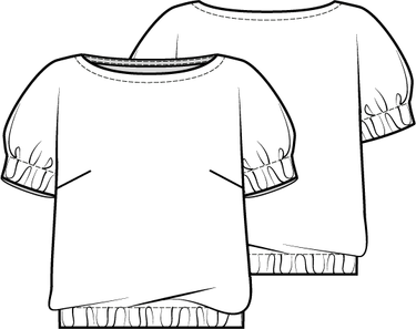 Knipmode 2205-03 t-shirt