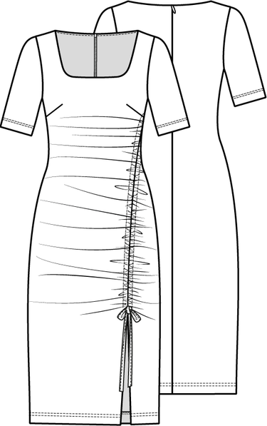 Knipmode 0523 - 10 - Jurk 4