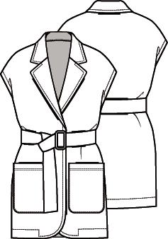 Knipmode 2008-12 vest