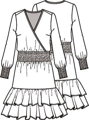 Knipmode 2009-10 jurk