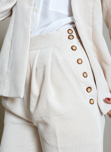 Knipmode 0922 - 06 - Broek voorkant detail 2