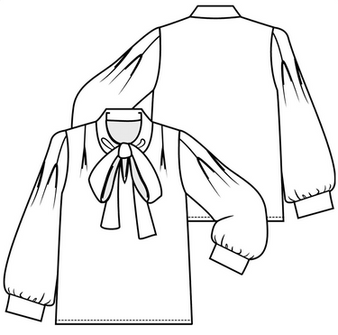 Knipmode 1910-22 top